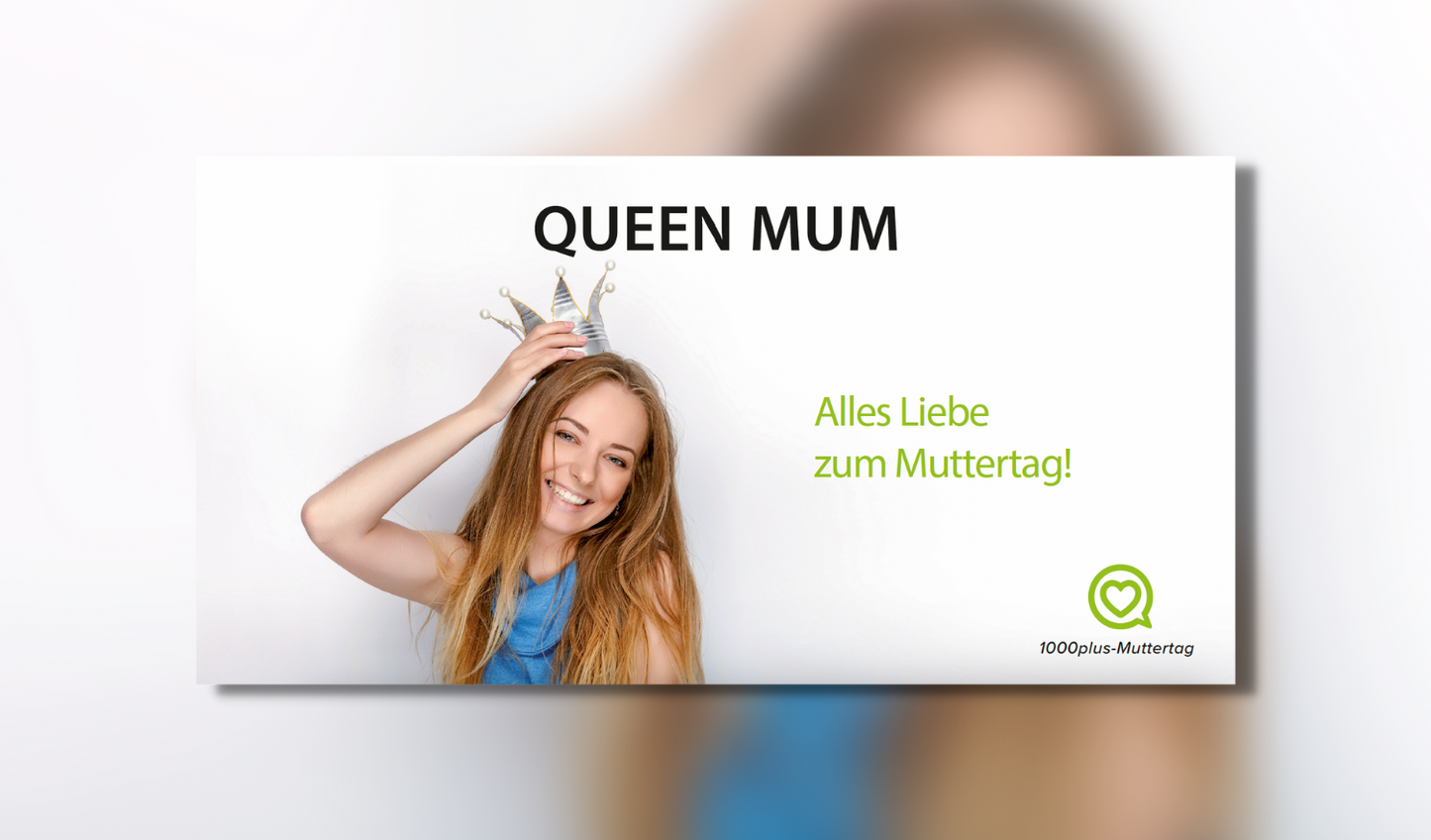 1000plus-Karte Schwangerschaft | Muttertag